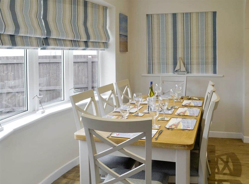 Light and airy dining space at Pen Y Frith in Prestatyn, Clwyd
