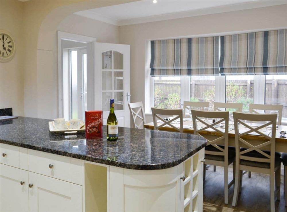 Open aspect from kitchen to convenient dining area at Pen Y Frith in Prestatyn, Clwyd