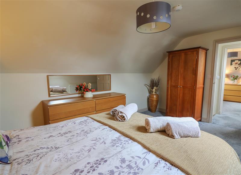 One of the bedrooms at Penally, Llangrannog