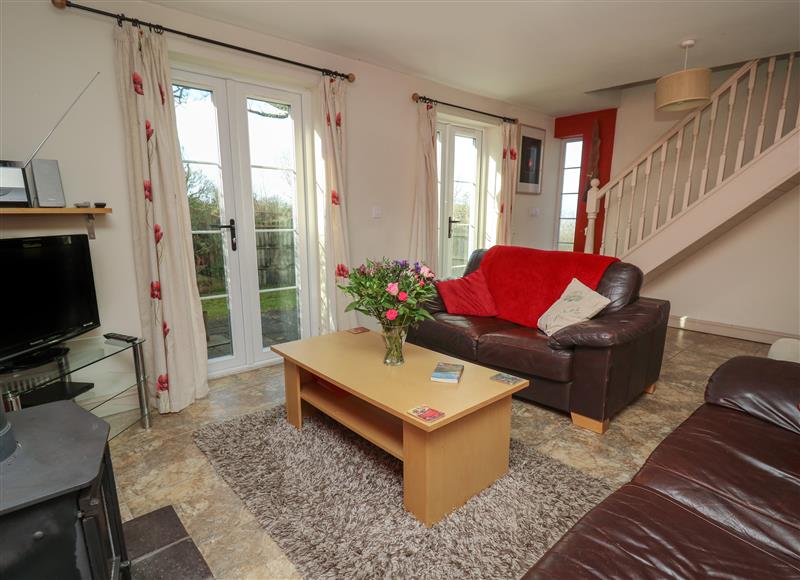 Relax in the living area at Penally, Llangrannog
