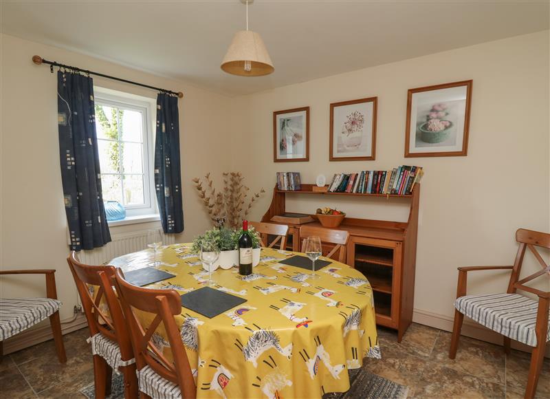 The dining room at Penally, Llangrannog