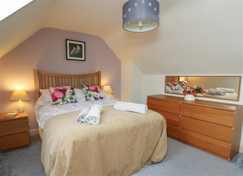 This is a bedroom at Penally, Llangrannog