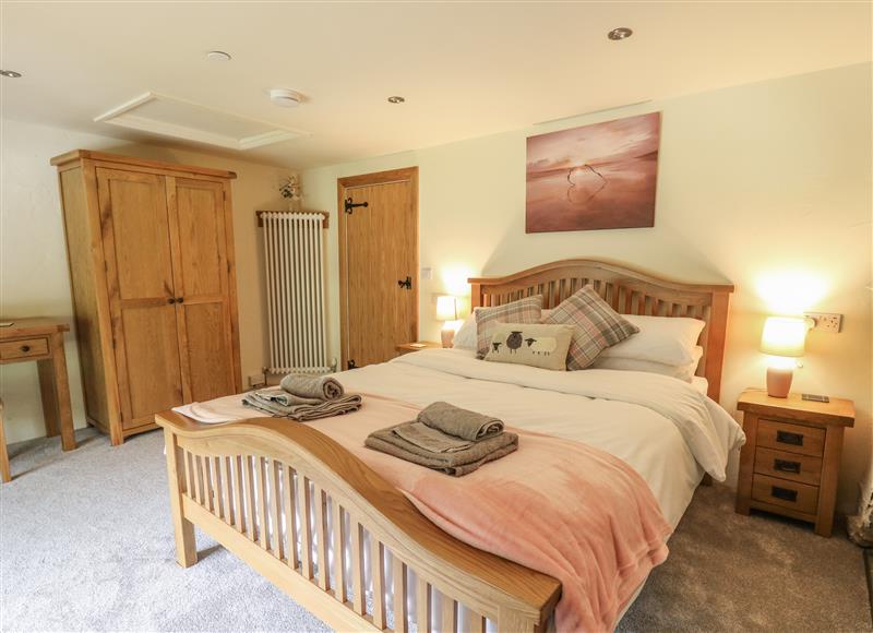 One of the bedrooms at Penarth, Cregrina near Builth Wells