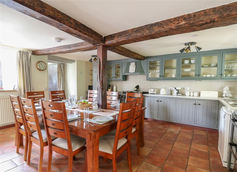 The kitchen at Penarth, Cregrina near Builth Wells