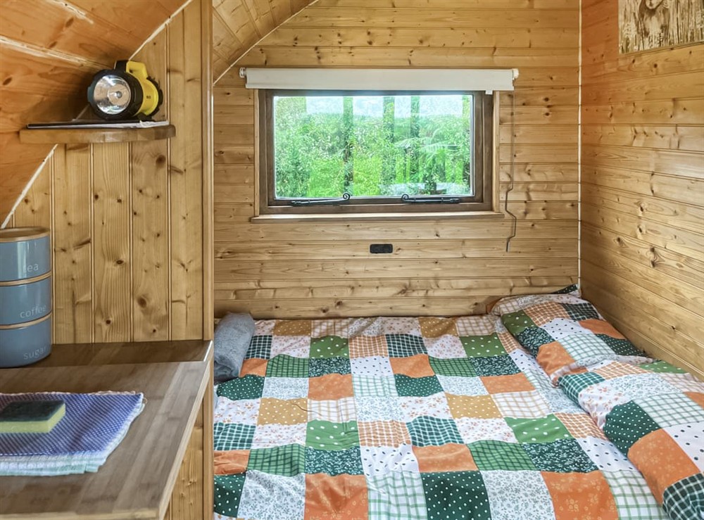 Double bedroom at Enlli Pod, 