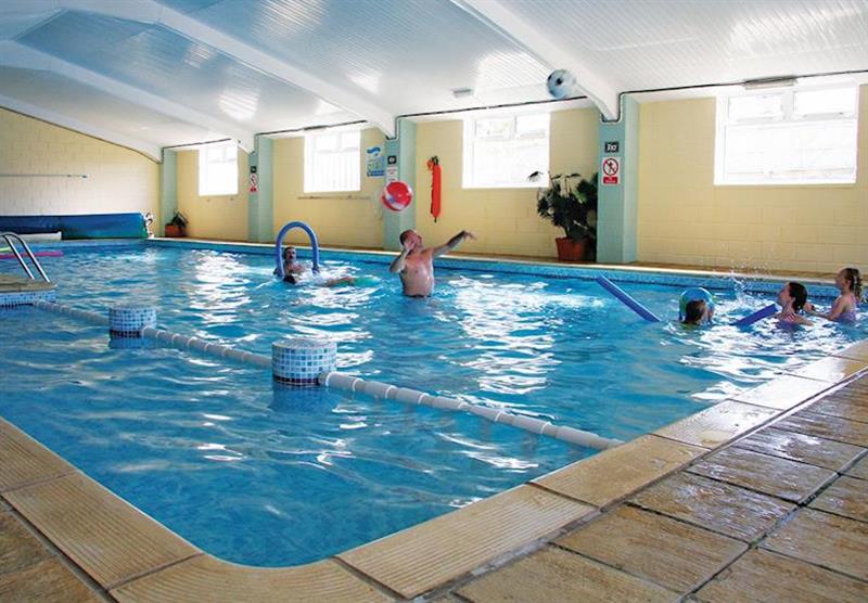 Indoor pool at Pencnwc Holiday Park in Nr New Quay, Ceredigion