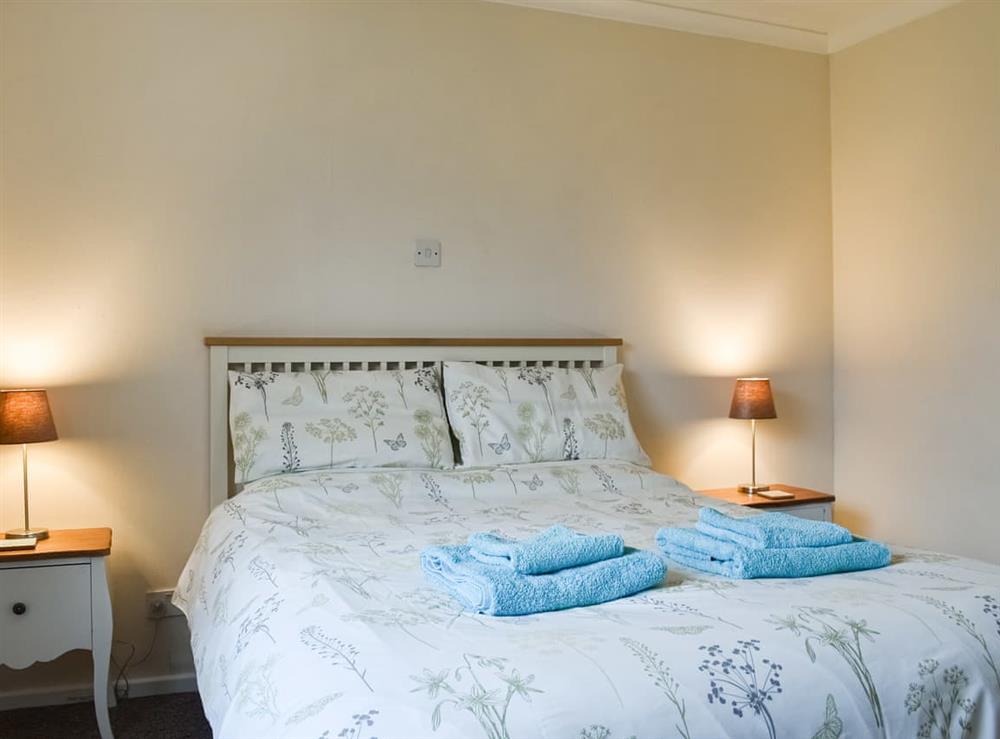Double bedroom at Pendavey Lodge in Sladebridge, near Wadebridge, Cornwall