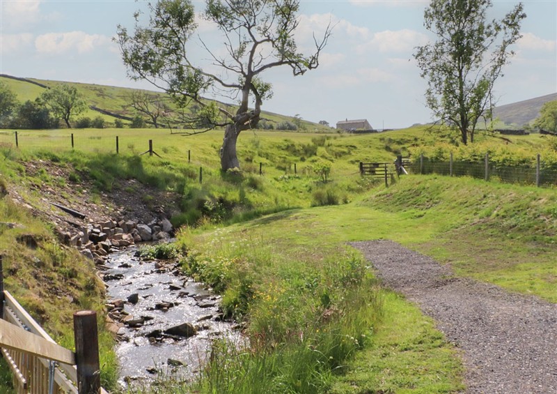 The garden at Pendle, Clitheroe