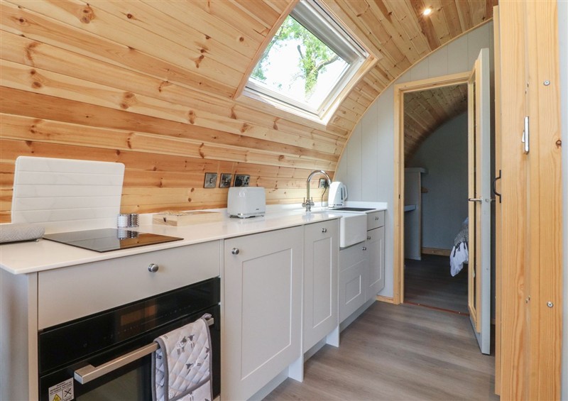 This is the kitchen at Pendle, Clitheroe