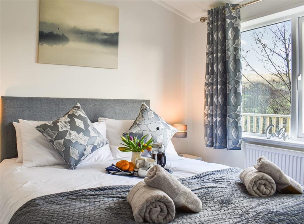 Double bedroom at Lodge One at Pendle View, 