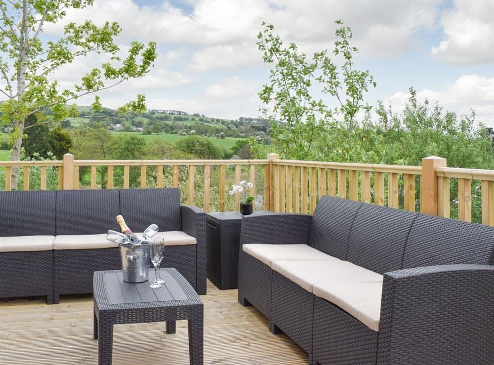 Terrace at Lodge One at Pendle View, 