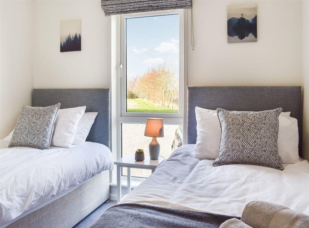 Twin bedroom at Lodge One at Pendle View, 