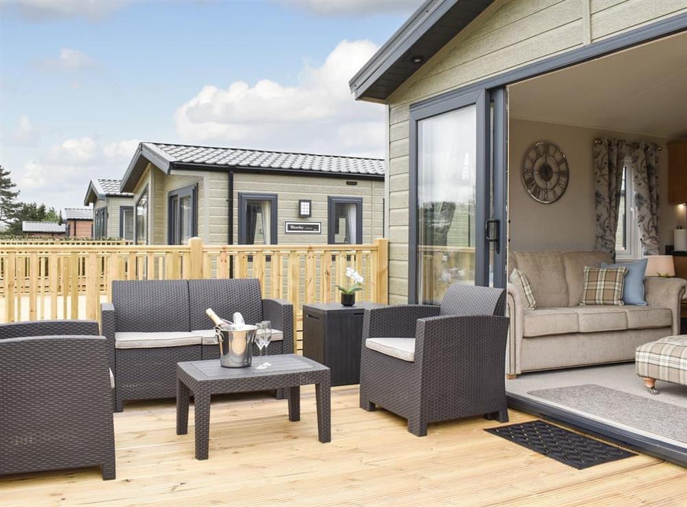 Terrace at Lodge Two at Pendle View, 
