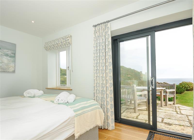 This is a bedroom at Pendower Cottage, Porthgwarra