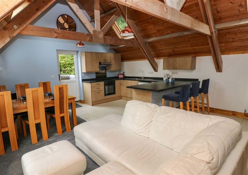 The living room at Pendre Barn, Star near Cenarth