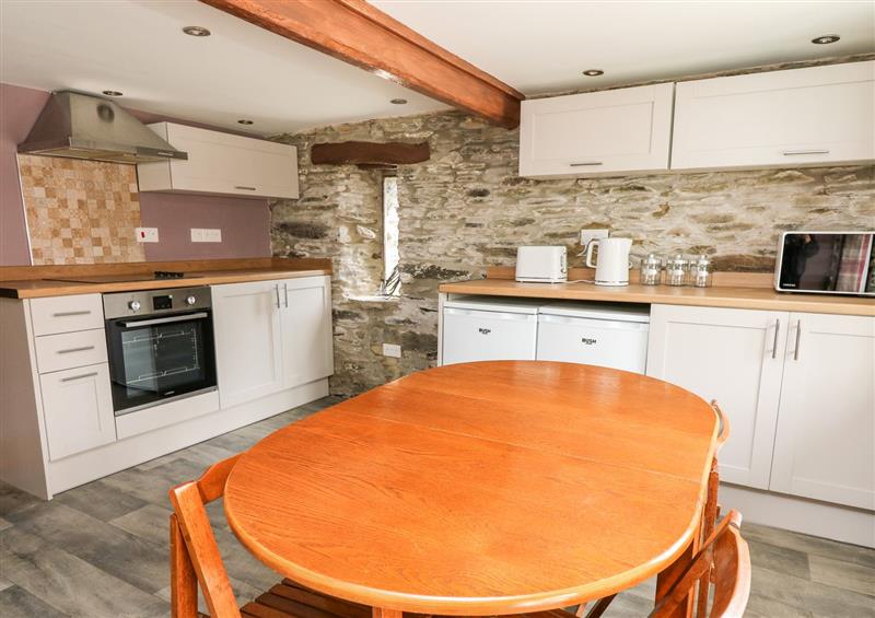 This is the kitchen at Pendre Cottage, Star near Cenarth