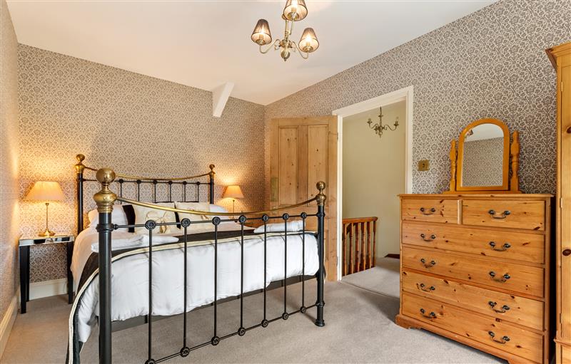 One of the 3 bedrooms at Pendre Farm House, New Quay