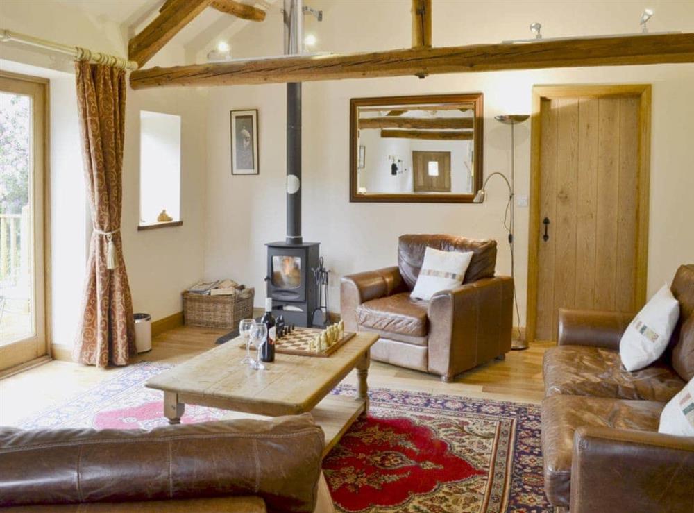 Living room at Pendre Isa in Pont-Rhyd-y-Groes, Dyfed