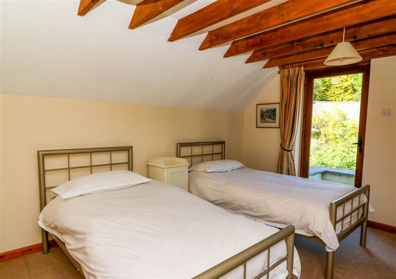 One of the 2 bedrooms at Penfeidr, Cilgwyn near Newport