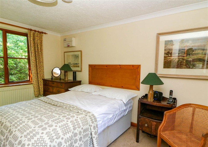 One of the bedrooms at Penfeidr, Cilgwyn near Newport