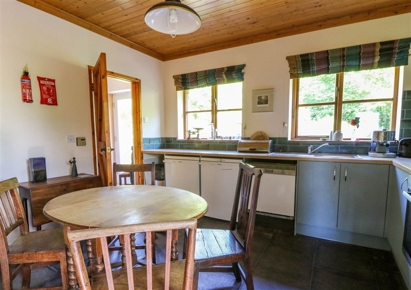 The dining room at Penfeidr, Cilgwyn near Newport