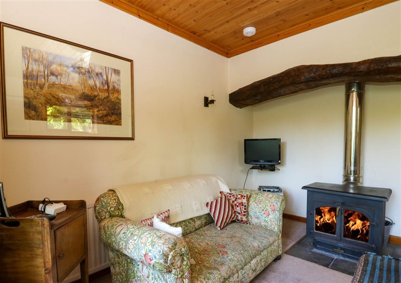 The living area at Penfeidr, Cilgwyn near Newport