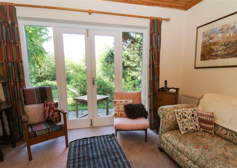 The living room at Penfeidr, Cilgwyn near Newport