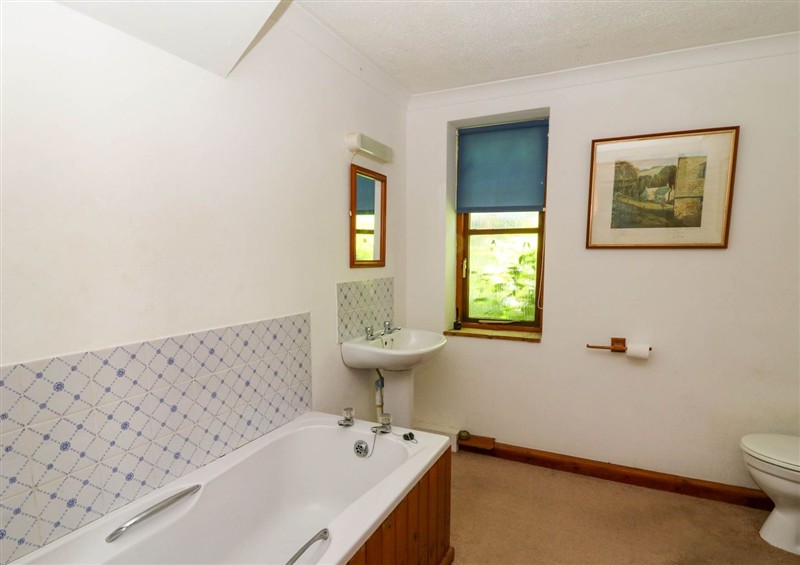 This is the bathroom at Penfeidr, Cilgwyn near Newport