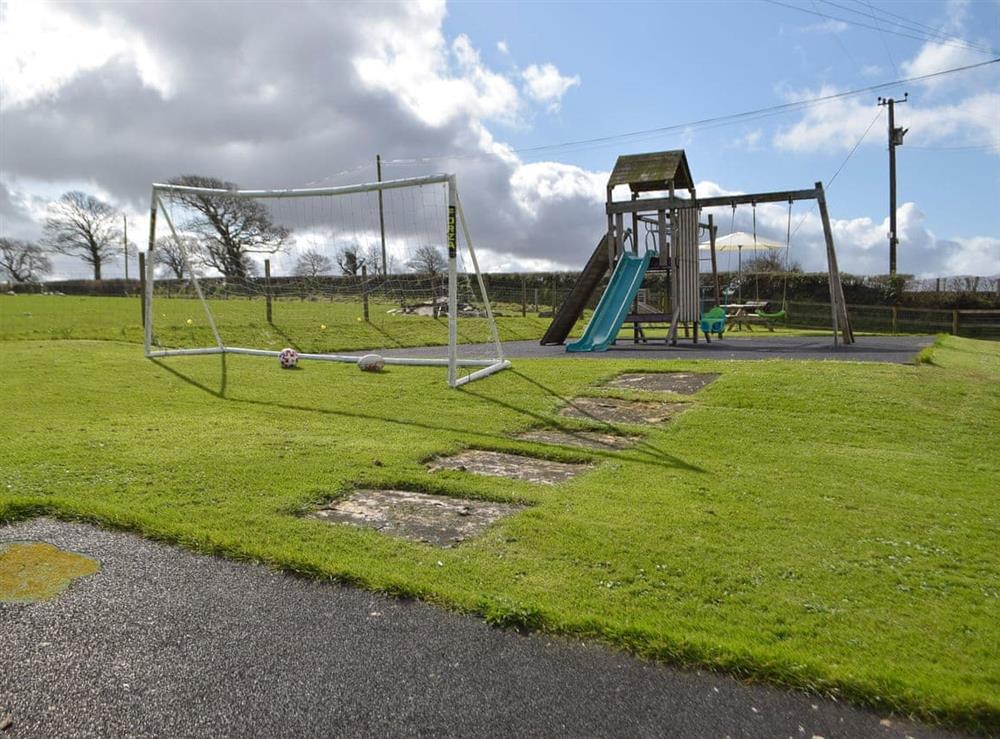 Children’s play area (photo 2) at Pengelli Cottage in Eglwyswrw, near Crymych, Dyfed