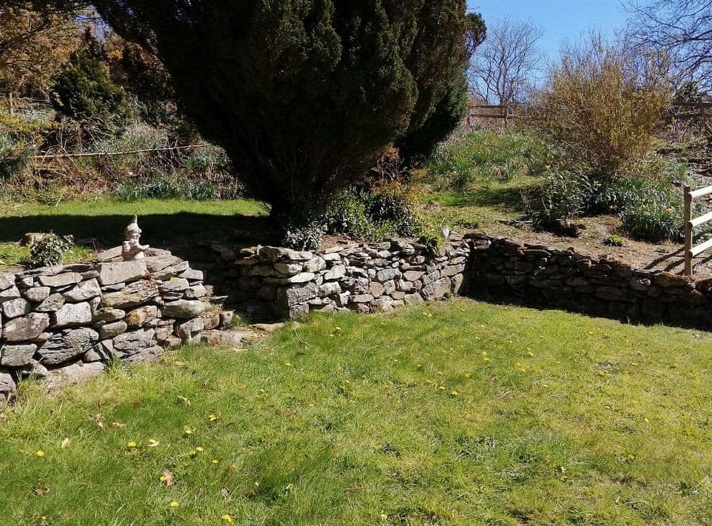 Garden at Pengraig in near Tregaron, Cardigan, Dyfed