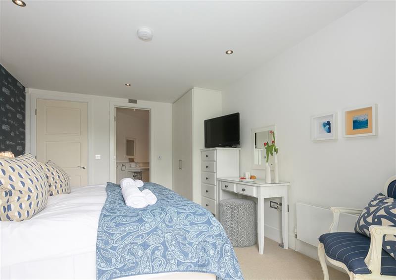 This is a bedroom at Peninsula Apartment 2, St Ives