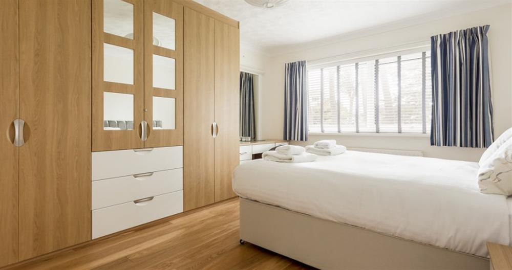 One of the 2 bedrooms at Peninsula Court No.1 in Sandbanks