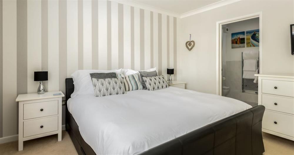 One of the 2 bedrooms at Peninsula Court No.5 in Sandbanks