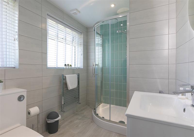 This is the bathroom at Penlan, Carbis Bay