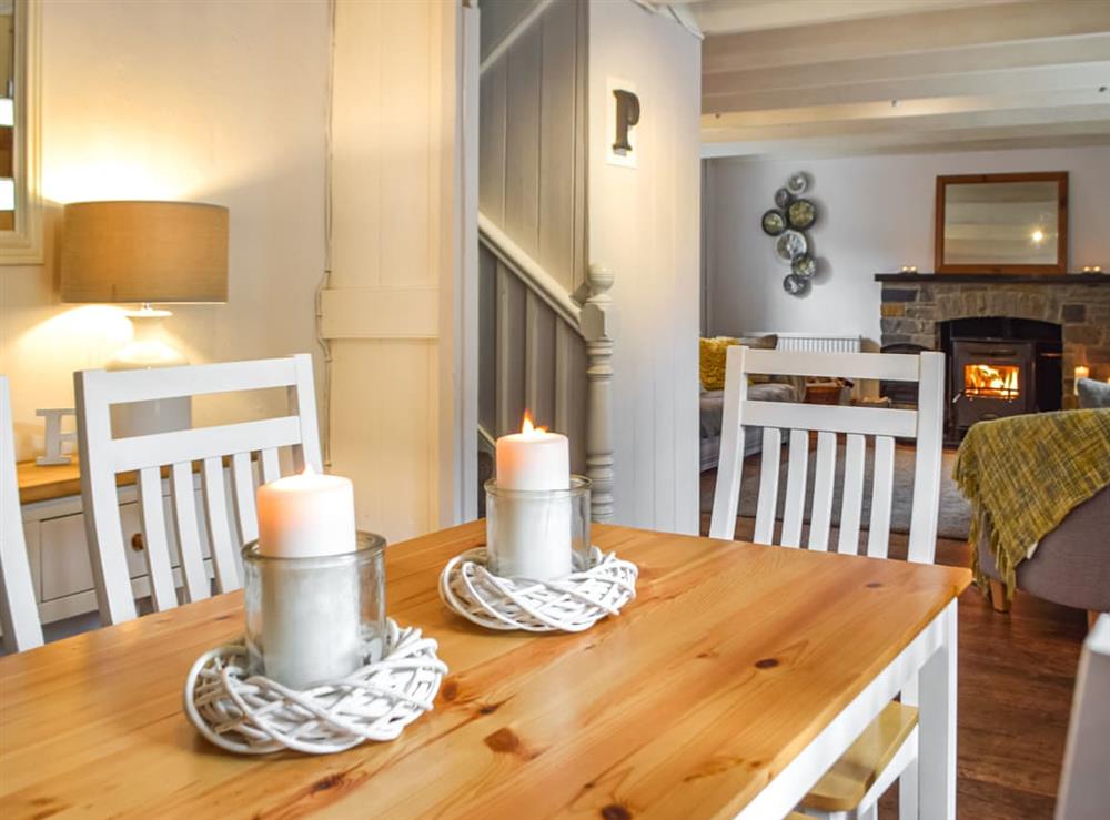 Dining Area at Penlan Cottage in Cwrt-newydd, Dyfed
