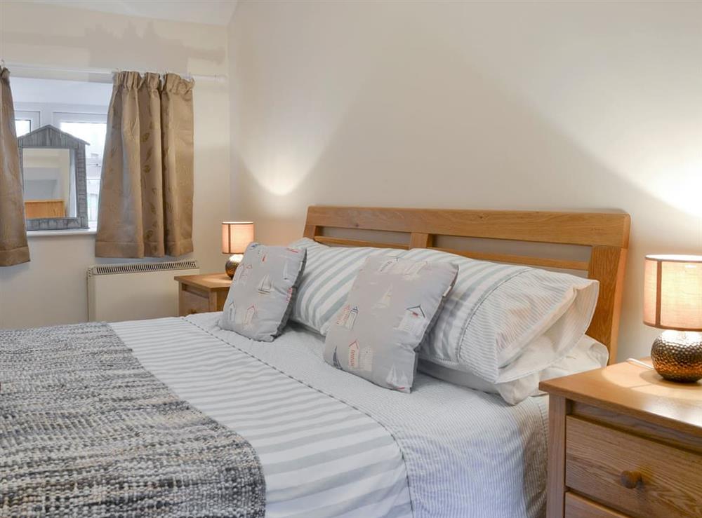 Comfortable double bedroom at Penlon in Pwllheli, Gwynedd