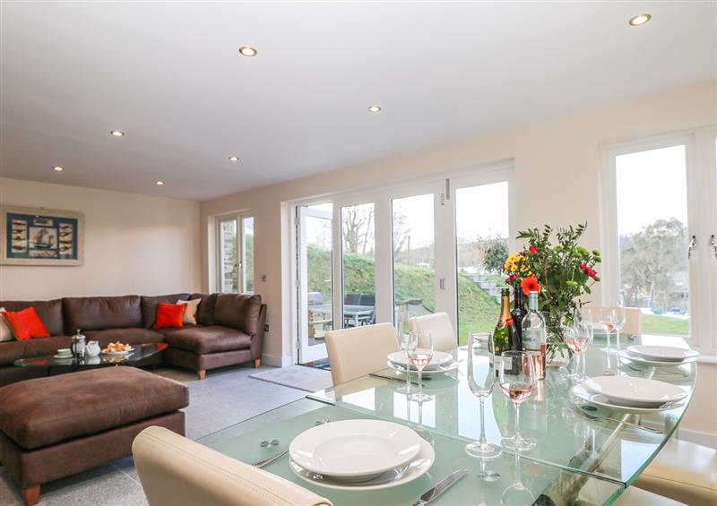 Enjoy the living room at Penmarlam Quay Cottage, Fowey