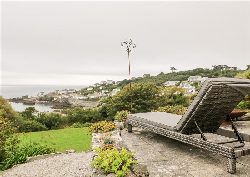 Outside at Penmarth House, Coverack
