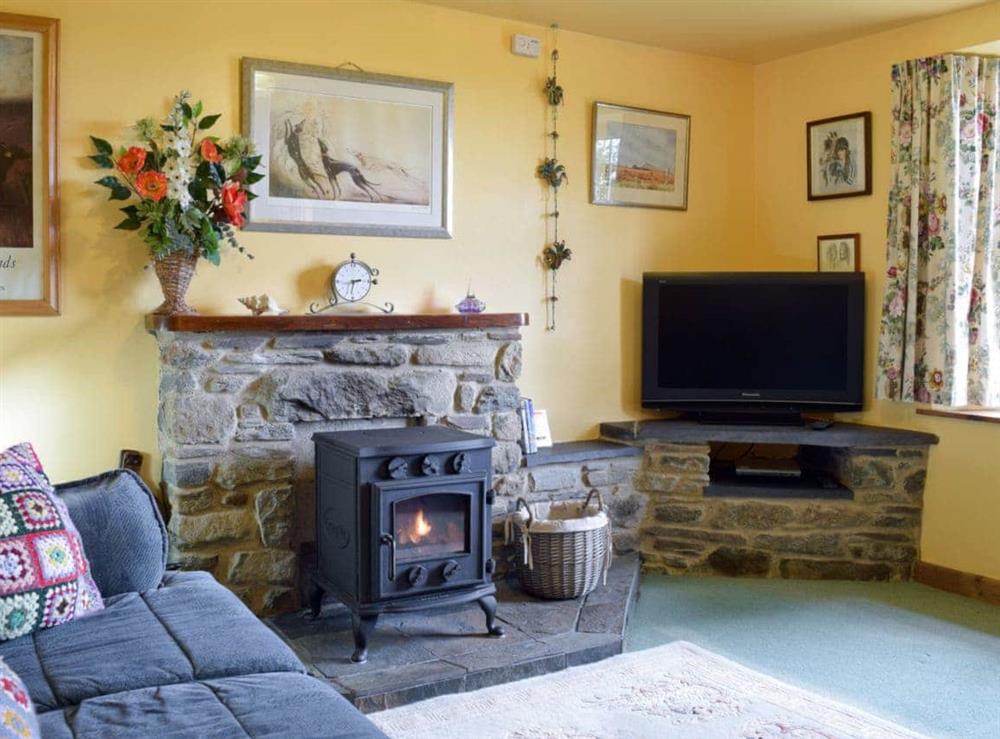 Living room at Penmorgan in near Narberth, Dyfed