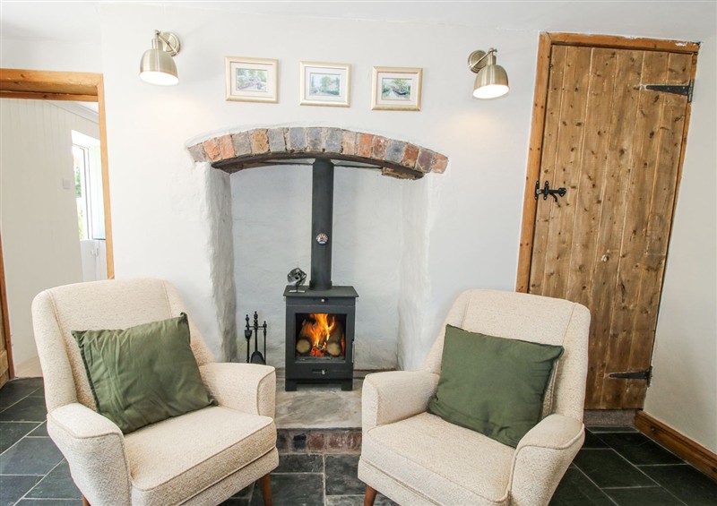 The living room at Pennal Cottage, Maesbury Marsh near Knockin