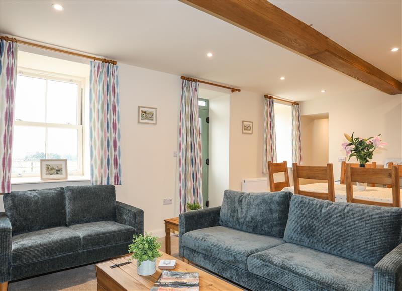 Relax in the living area at Pennant Igyn, Mynytho near Llanbedrog