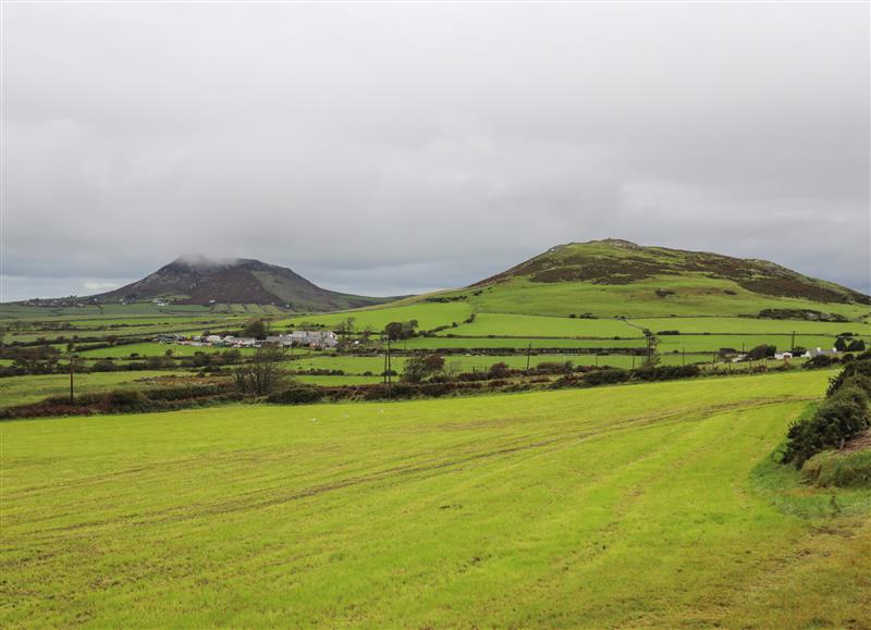 Rural landscape at Pennant Igyn, Mynytho near Llanbedrog