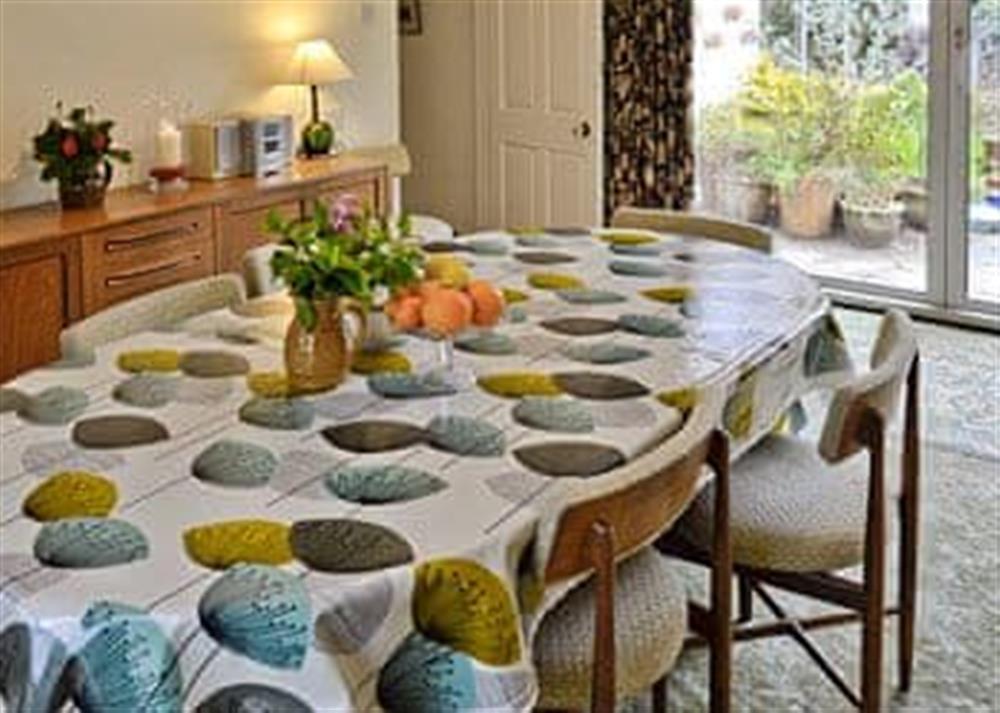 Dining Area at Pennard in South Tehidy, near Camborne, Cornwall