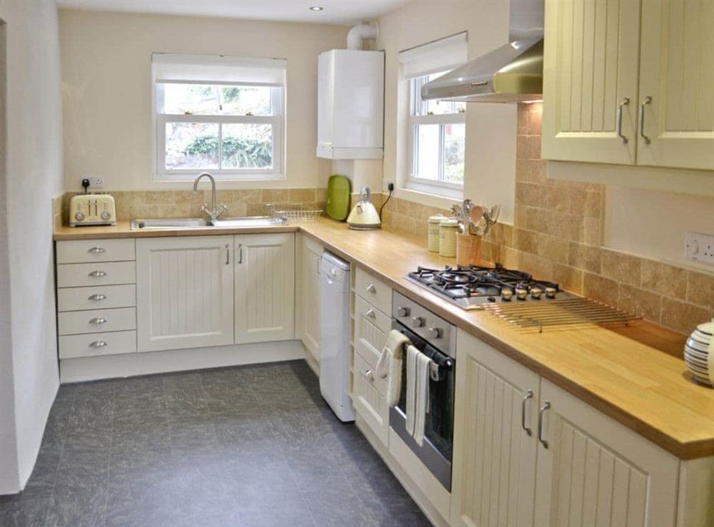 Kitchen at Penney Cottage  in Biscovey, near St Austell, Cornwall
