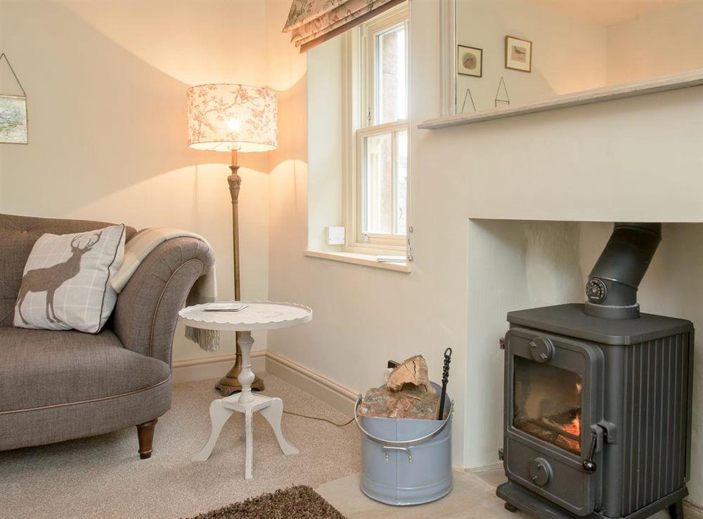 Charming living room at Penny Cottage in Bonsall, near Matlock, Derbyshire