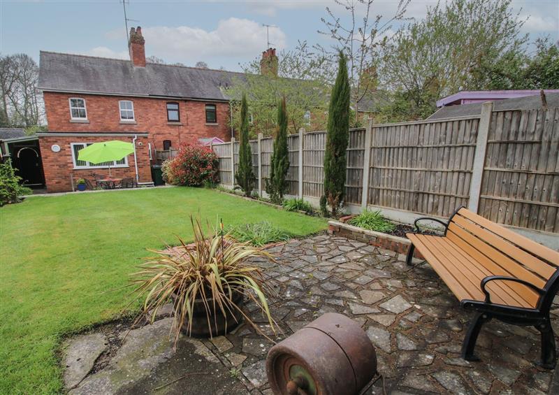 Enjoy the garden at Penny Cottage, Ludlow