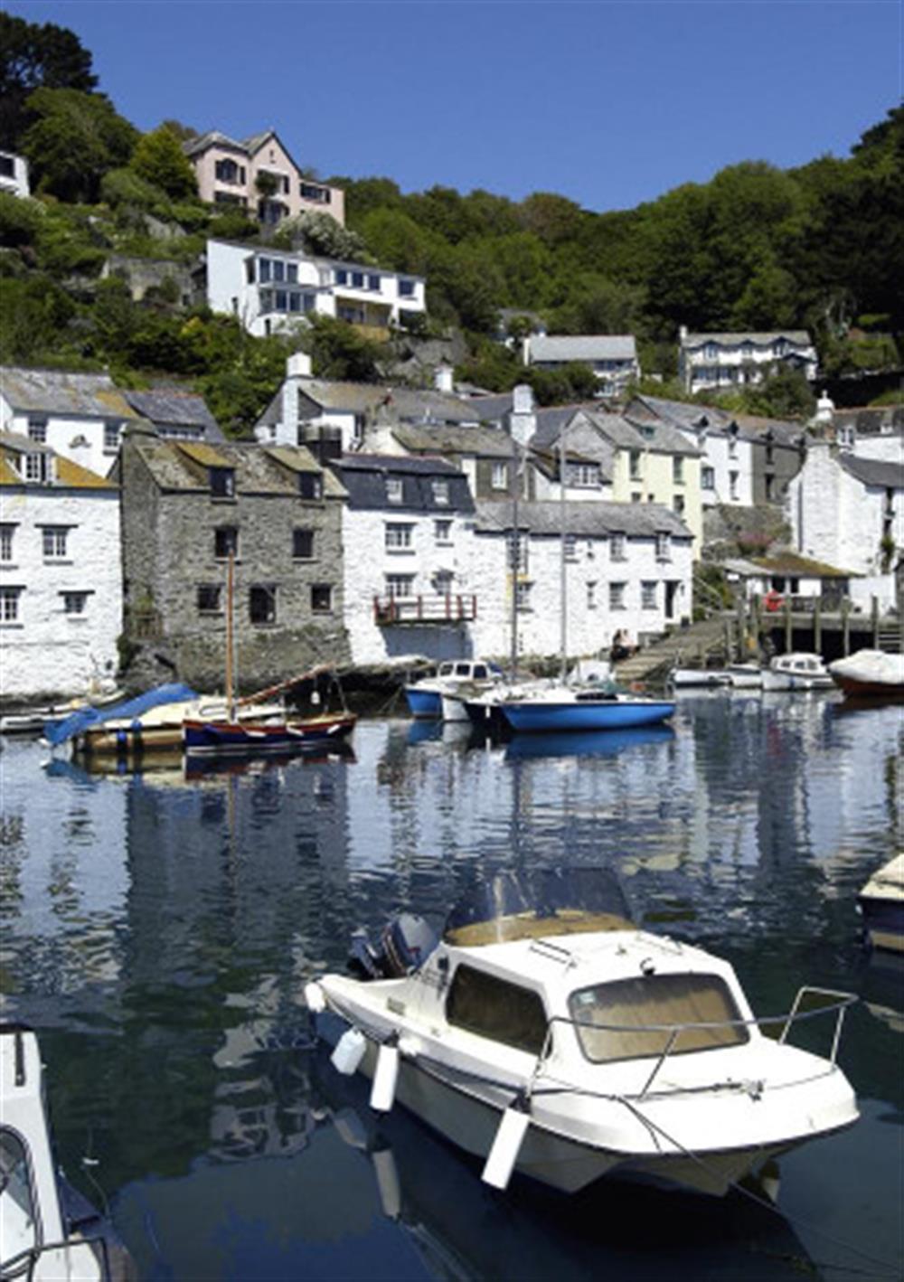 The Polperro harbour at Penny Cottage in Polperro