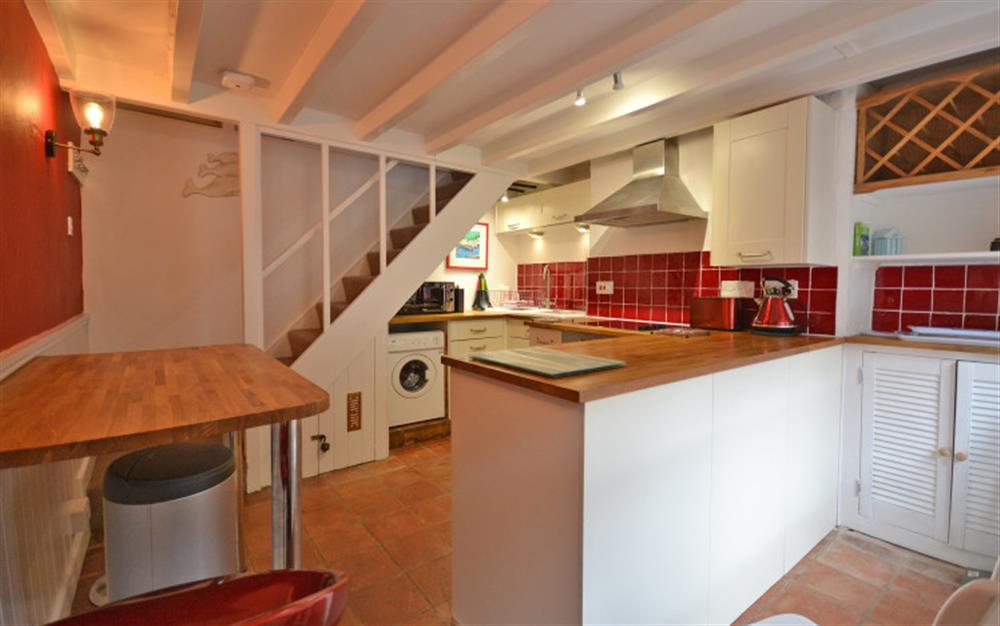 This is the kitchen (photo 2) at Penny Cottage in Polperro