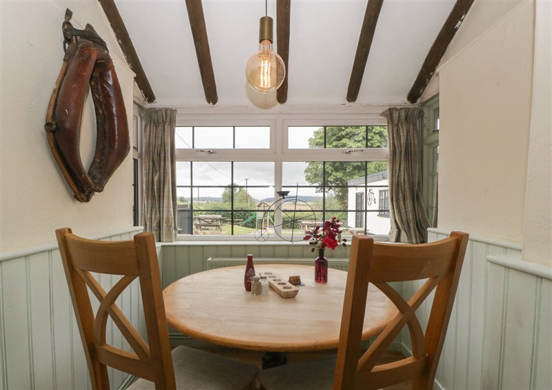 The dining area at Penny Farthing Inn, Aston Crews near Ross-On-Wye