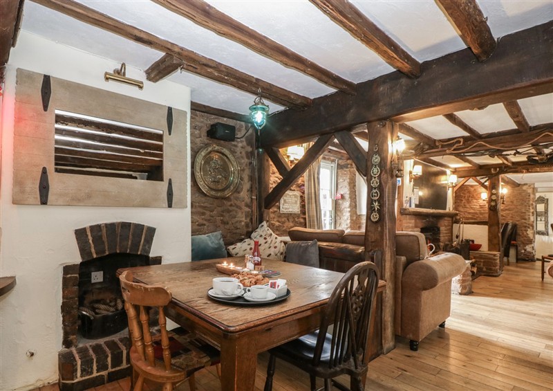 This is the living room at Penny Farthing Inn, Aston Crews near Ross-On-Wye